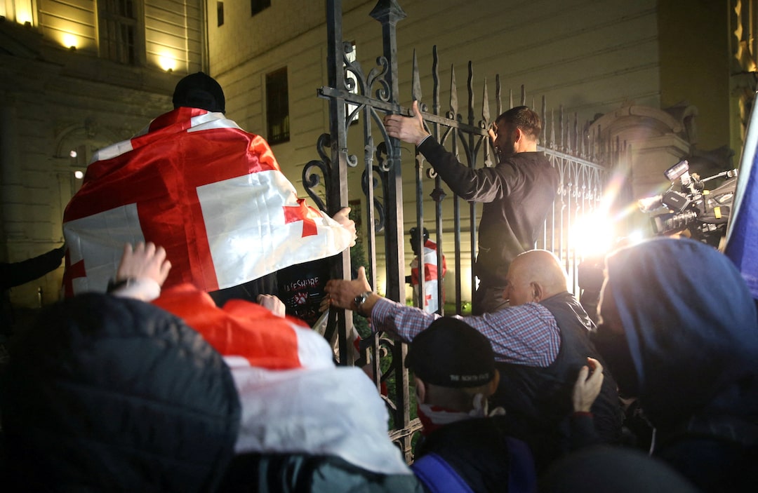 Georgian PM says protesters aimed to topple the government, accuses EU of meddling