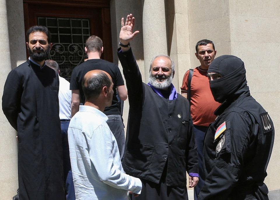 Armenia arrests archbishop over alleged coup plot