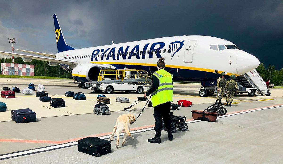 Belarus forces airliner to land and arrests opponent, sparking U.S. and European outrage