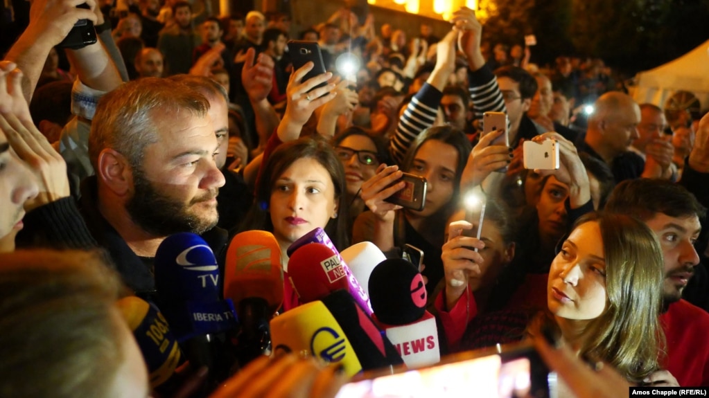 Georgian Protest Leader Says 'System Must Be Destroyed' As Demonstrations Continue
