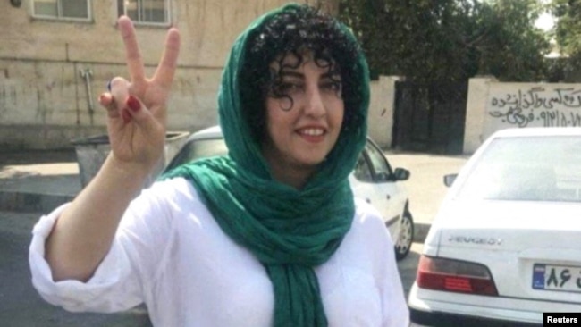 Imprisoned Iranian Nobel Laureate Moved To Hospital, Husband Says