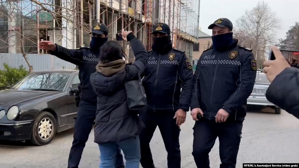 Azerbaijani TV Station's Journalists Detained; U.S. 'Deeply Troubled'