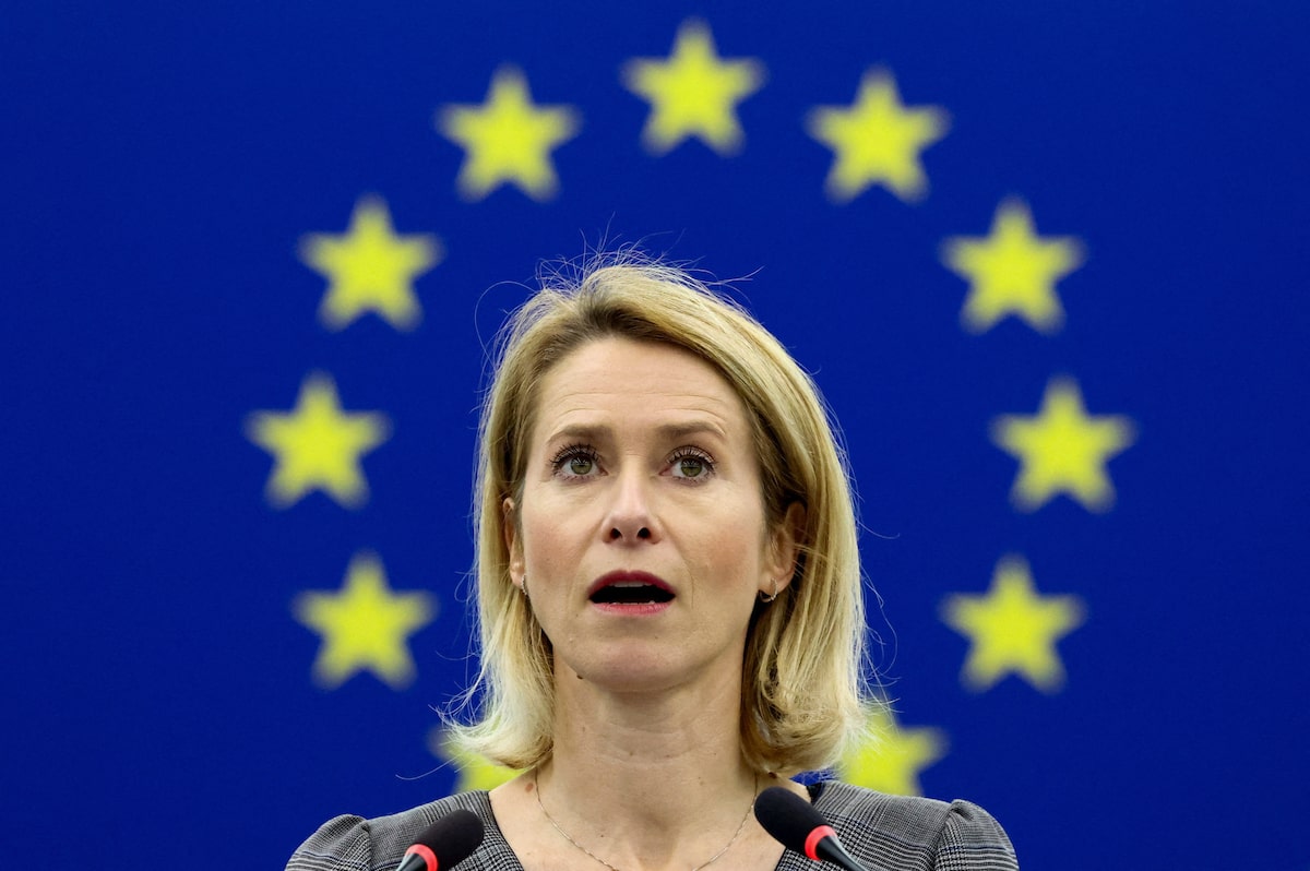 EU to designate Iran's Revolutionary Guard as terrorist organisation, Kallas says