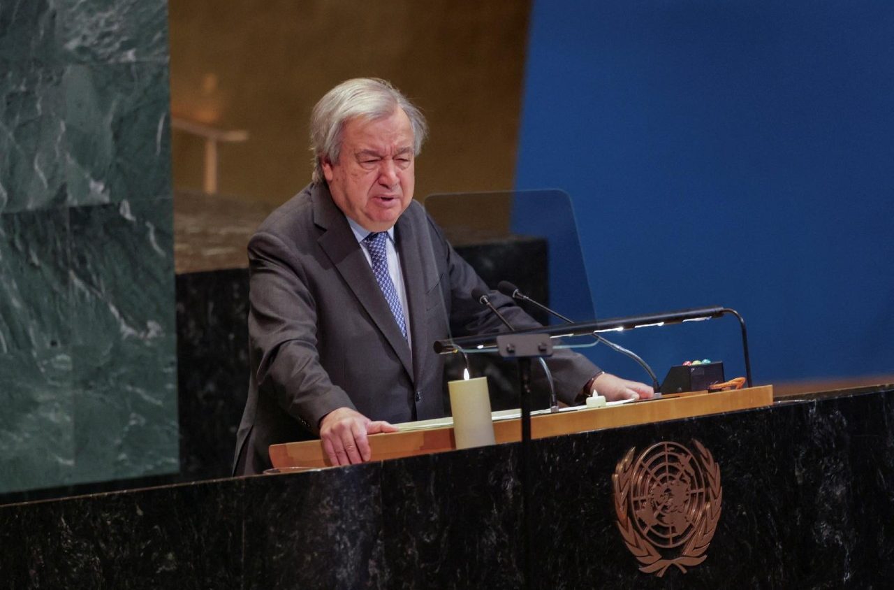 Guterres: World destabilized if law of power replaces power of law