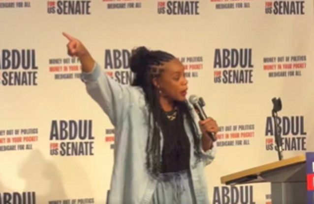 Rep. Summer Lee Says 'Upper Class' Is the 'Enemy' at Abdul El-Sayed Rally in Michigan