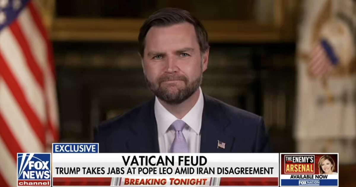 JD Vance Says Vatican Should 'Stick to Matters of Morality,' Defends Trump After Pope's Criticism