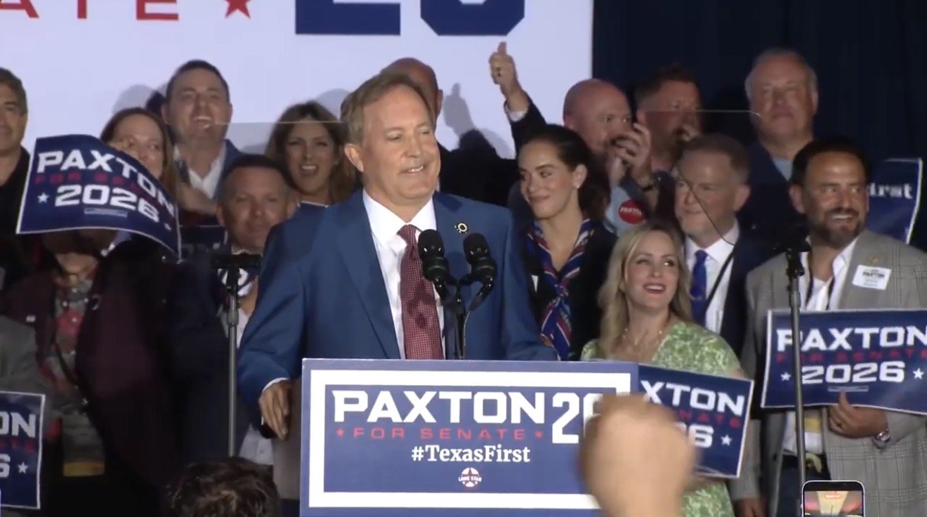 Ken Paxton Declares Victory in Texas Senate Primary, Promises to Push Save America Act and Targets Democratic Opponent