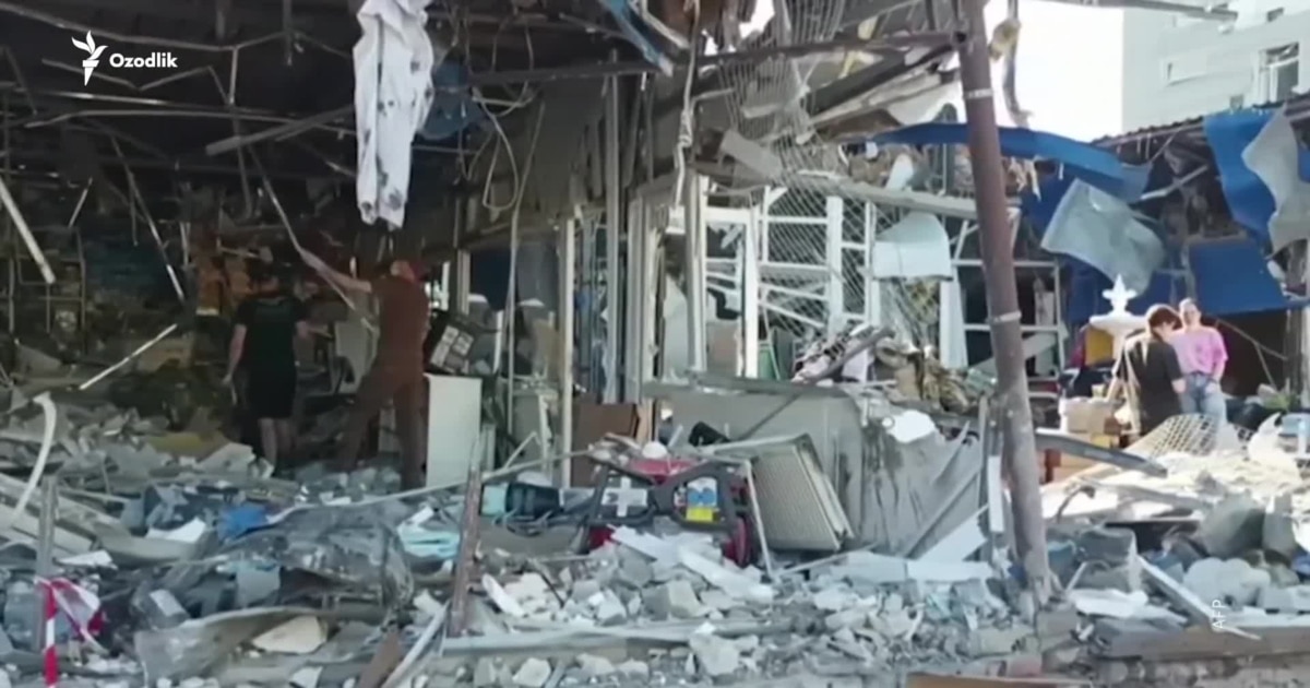 Pregnant woman and two others killed in Russian night strikes on Ukraine, Ozodlik reports