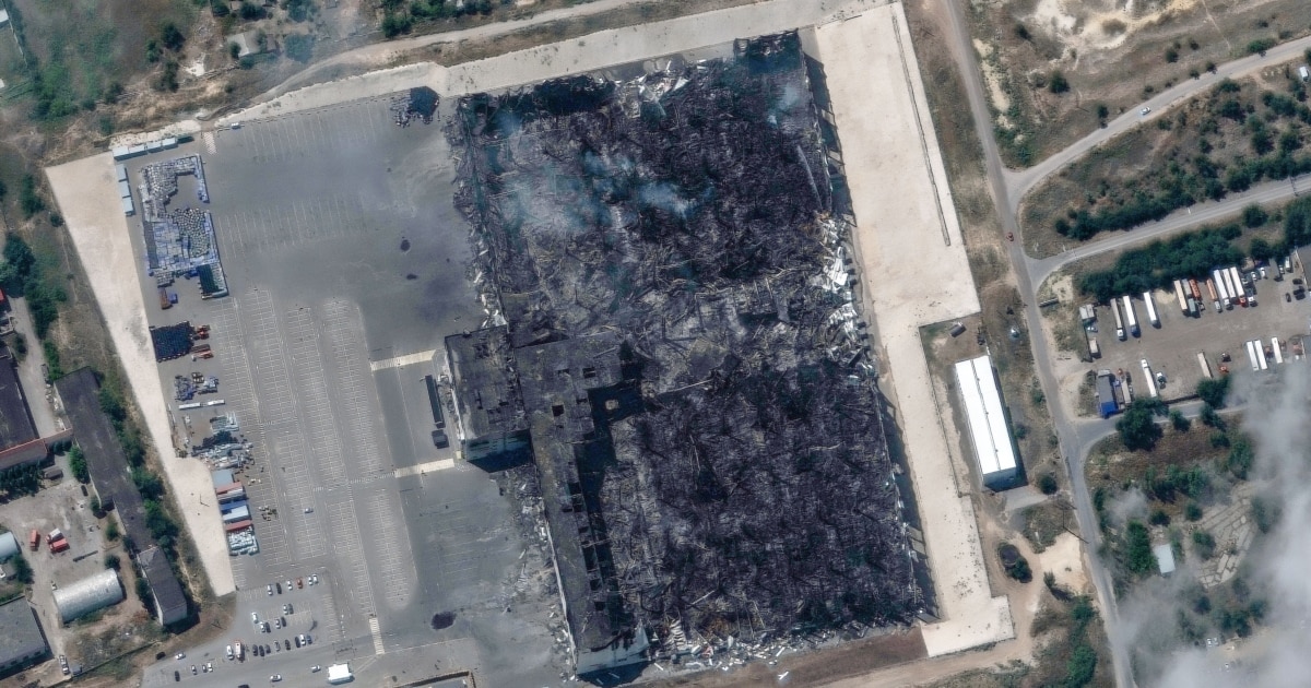 Satellite Images Show Damage to Wildberries Warehouses in Russia After Reported Ukrainian Drone Strikes