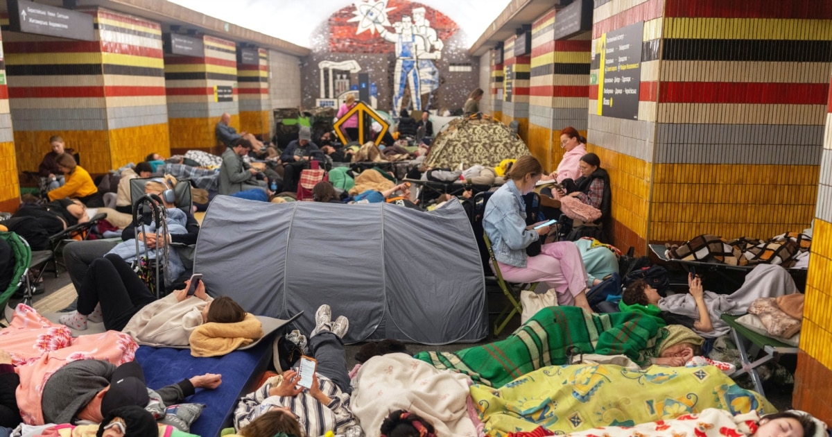 Shortage of Shelters in Kyiv Deepens Civilian Hardship as Russian Attacks Intensify