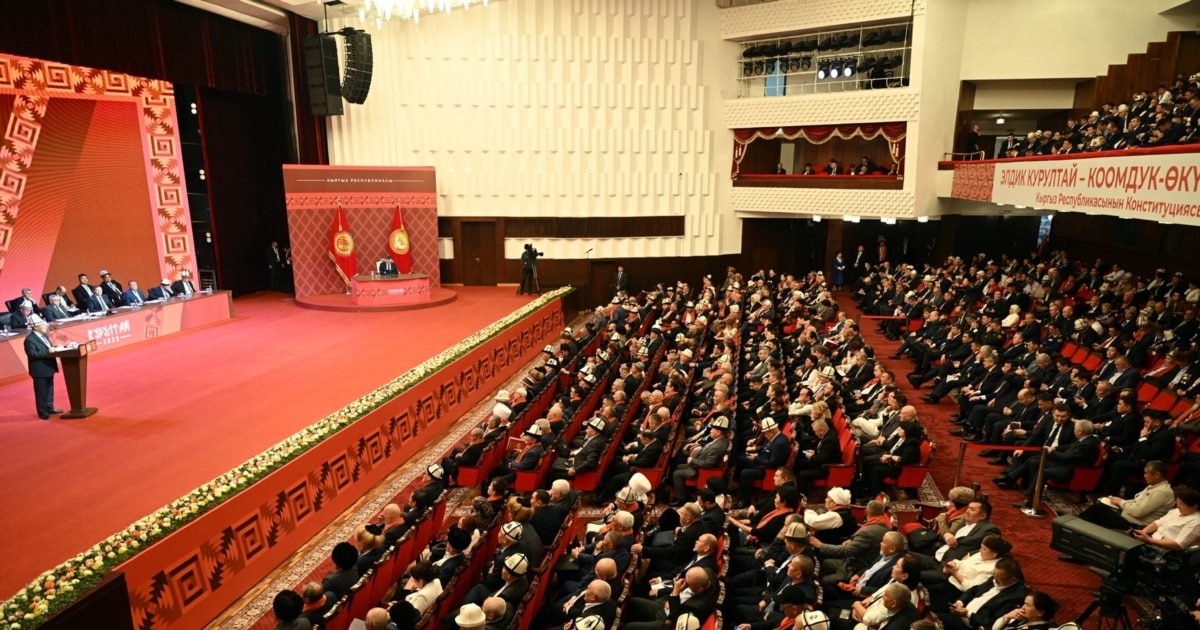 Kyrgyz President Sets Fifth People's Kurultai for 18 December 2026, Limits Delegates to 700