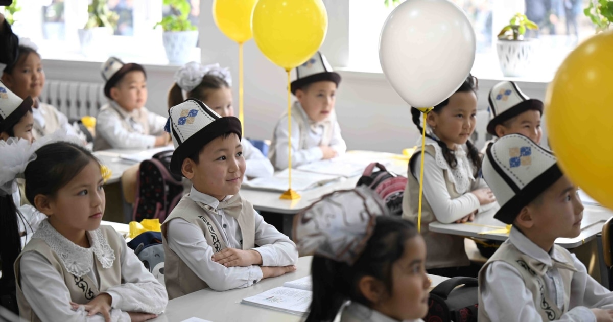 In Kyrgyzstan, President Japarov Announces $80 Million to Address National Textbook Shortage