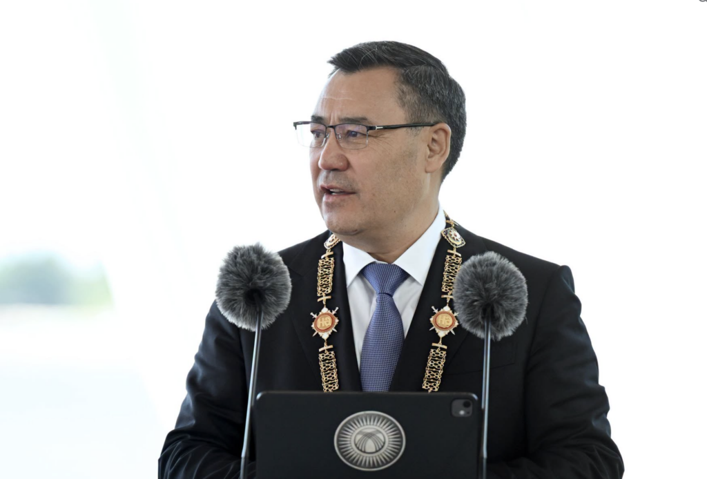 Kyrgyz Officials Say President Can Run Without Resigning; Legal Provision Dates Back to 2004