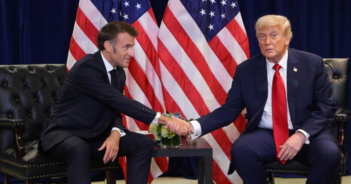 Macron and Trump Agree to Push for Halt to Strikes on Ukraine’s Energy and Civilian Infrastructure, Discuss Reinforcing Kyiv’s Defenses